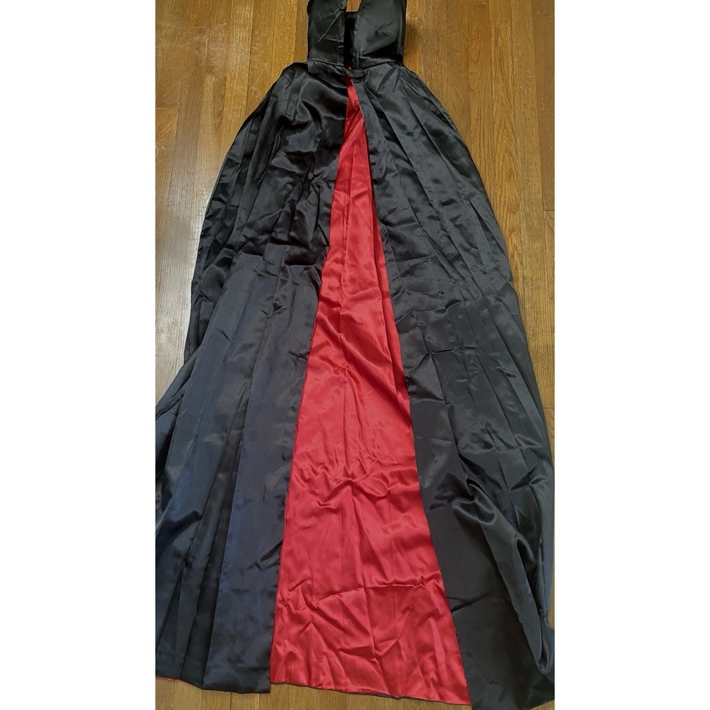 Vampire Costume Adult Plus Size XL Includes Cap and Top - Halloween Theatre Play - Picture 4 of 9